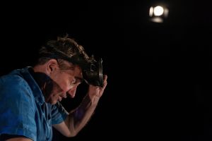 lars dammark in the performance My sSister is A Mermaid by Teatret Gruppe 38 and teater Rum