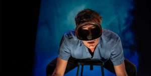 lars dammark in the performance My sSister is A Mermaid by Teatret Gruppe 38 and teater Rum