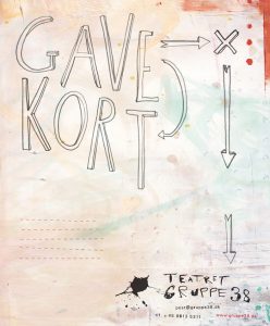 gavekortkort Teatret Gruppe 38