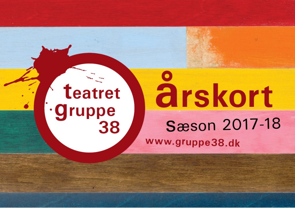 årskort Teatret Gruppe 38 sæson 2017-18
