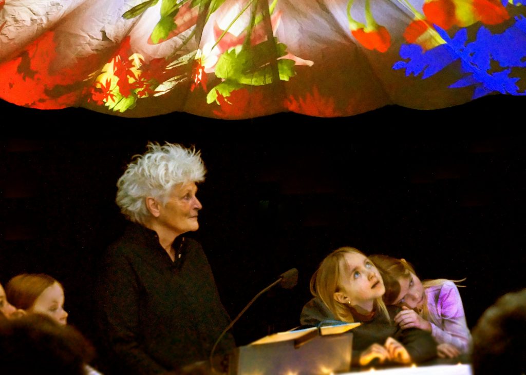 det hemmelige bibliotek - teatret gruppe 38 - børn og Bodil Alling