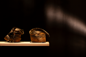 bark opstillet som skulptur_Forundrings-kabinettet _Teatret Gruppe 38