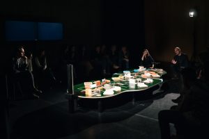 pressefoto til The game med trickster p på Teatret Gruppe 38